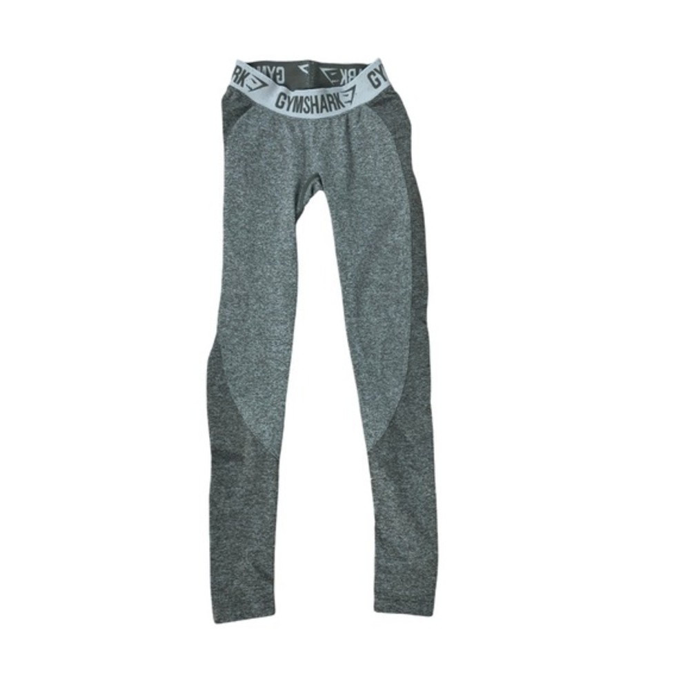 Gymshark XS Women's Gray Exercise Leggings High Waist Workout Fitness Apparel‎